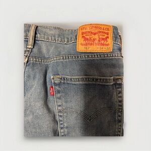 Levi's Slim Straight Denim Jeans - Light Blue